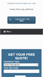 Mobile Screenshot of lindemaninsurance.com